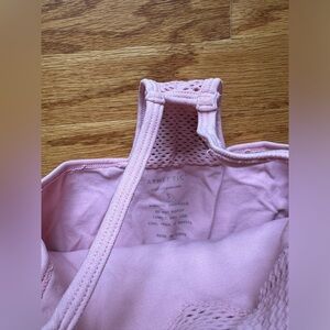 Pink Athletic Sports Bra
